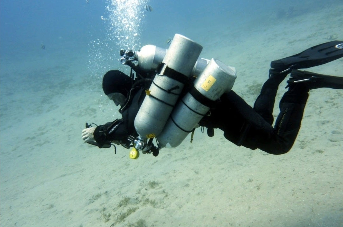 TDI Decompression Procedure Diver