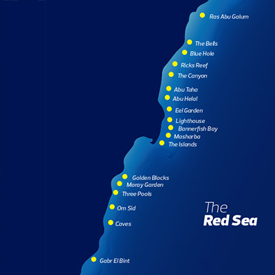DAHAB DIVING SITES